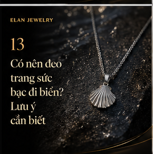 Có nên đeo trang sức bạc đi biển