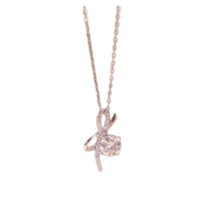 Dây chuyền bạc nữ đính đá Moissanite Rosemary