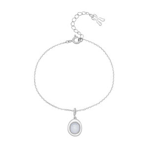 lắc tay moonstone oval